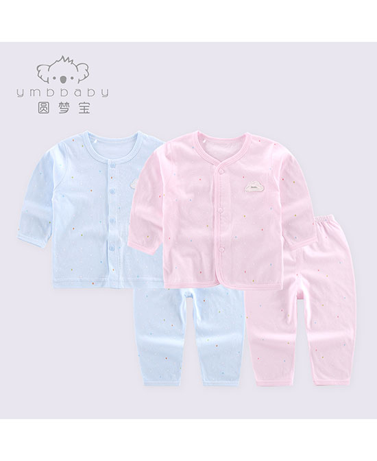 圆梦宝服饰婴儿衣服夏季薄款纯棉套装代理,样品编号:71770