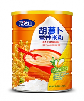 胡萝卜营养米粉450g/罐