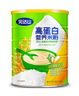 高蛋白营养米粉450g/罐