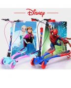 迪士尼disny儿童滑板车蛙式