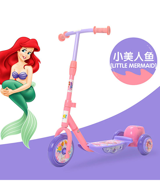 迪士尼儿童玩具儿童可调节闪光滑轮车代理,样品编号:72607