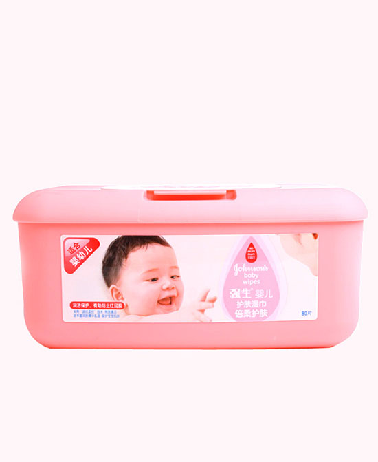 强生婴儿沐浴露婴儿湿巾倍柔护肤80片盒装代理,样品编号:72047