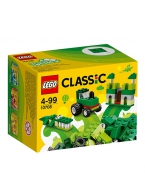 乐高积木拼装玩具经典系列绿色创意箱