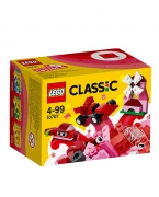 乐高积木拼装玩具经典系列红色创意箱