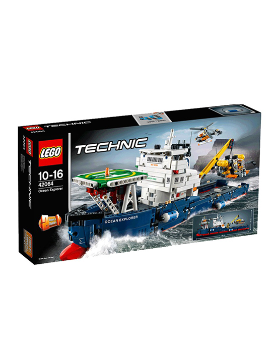 乐高积木拼装玩具科技系列海洋探险船