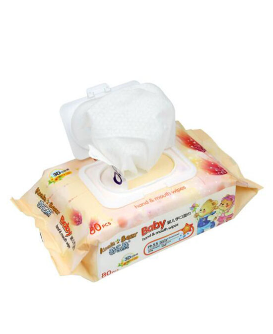 奇乐熊纸尿裤带盖婴儿湿纸巾代理,样品编号:72494