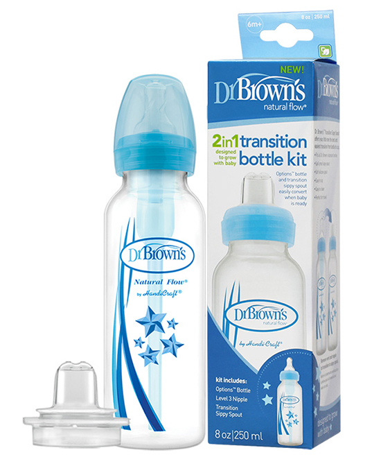 布朗博士标口防胀气奶瓶pp耐摔婴儿奶瓶