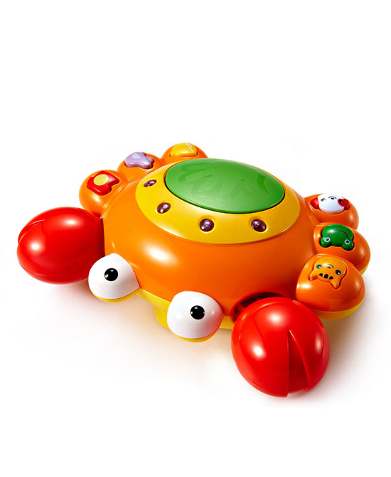澳贝玩具爬行小蟹婴幼儿玩具代理,样品编号:74101