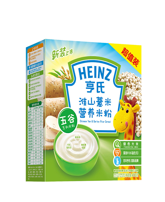 亨氏淮山薏米营养米粉