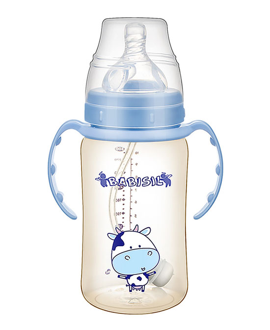 贝儿欣奶瓶婴儿宽口径吸管奶瓶代理,样品编号:73549