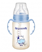 贝儿欣婴儿宽口径吸管奶瓶