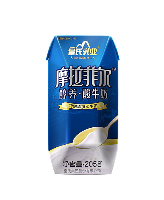 皇氏牛奶摩拉菲尔醇养酸牛奶原味代理,样品编号:74897