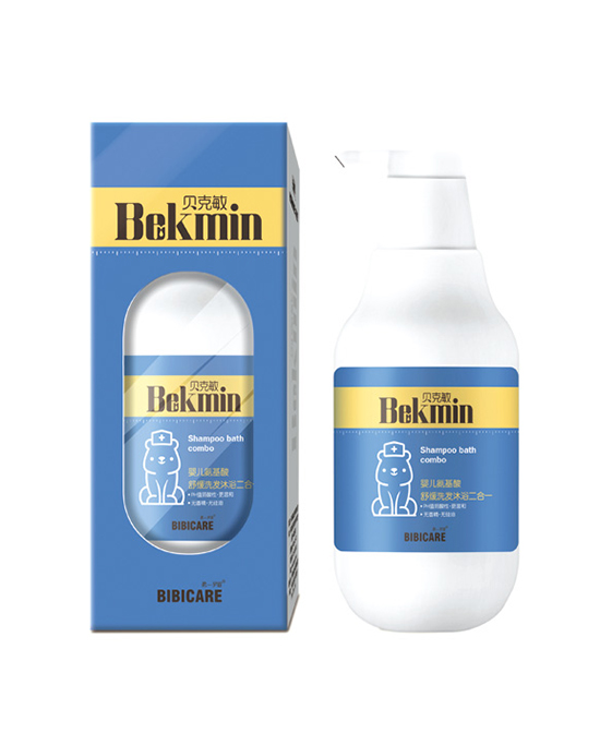 贝克敏洗护用品婴儿氨基酸舒缓洗发沐浴二合一包装代理,样品编号:75241