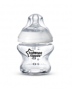 汤美星新生儿玻璃奶瓶宽口径宝宝防胀气
