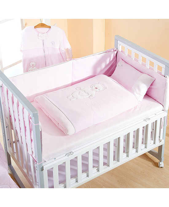 多米童话连身衣婴儿针织床品套件代理,样品编号:75293