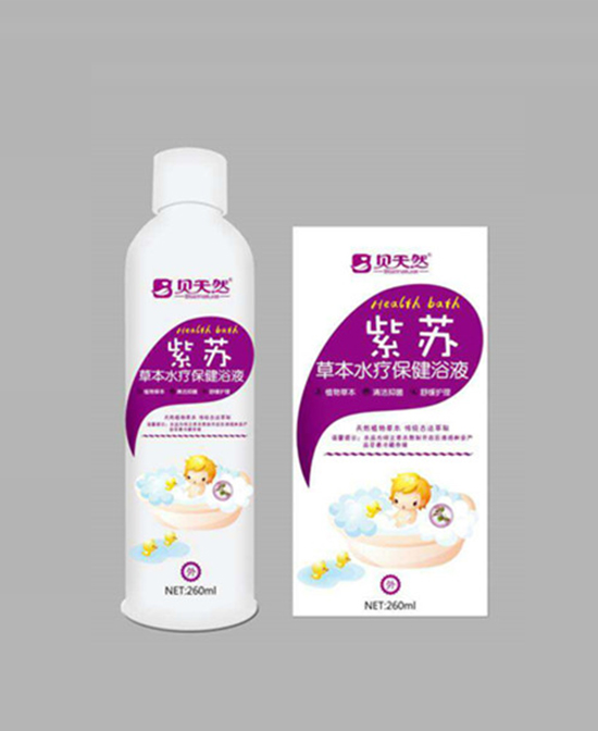 贝天然紫苏-草本水疗保健浴液