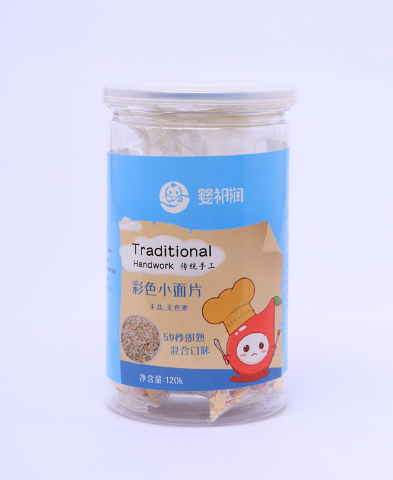 嬰祁潤兒童零食彩色小面片-混合口味代理,樣品編號:87148