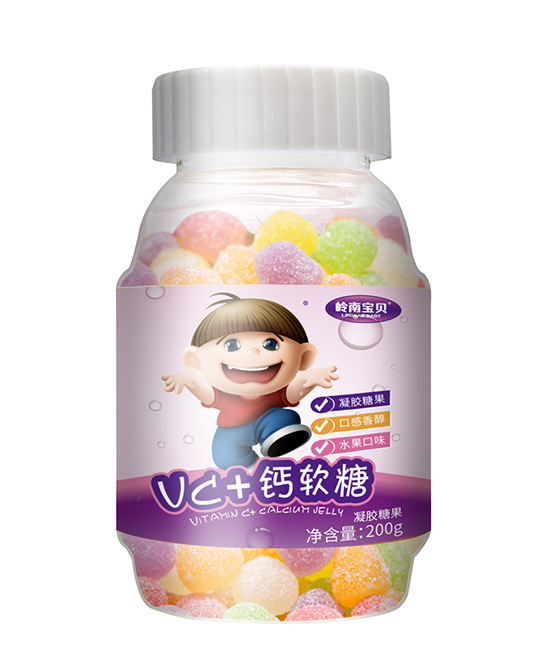 岭南宝贝营养品VC+钙软糖代理,样品编号:87176