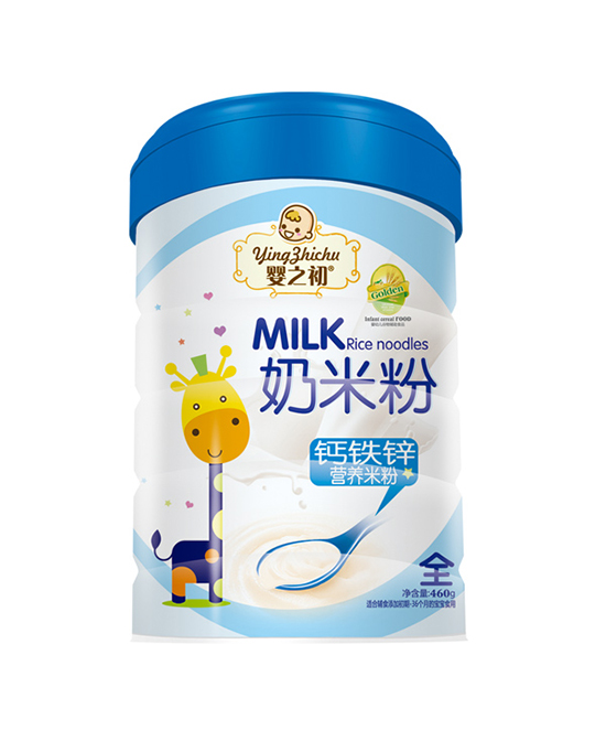 谷物专家营养辅食奶米粉系列-钙铁锌营养米粉代理,样品编号:89834
