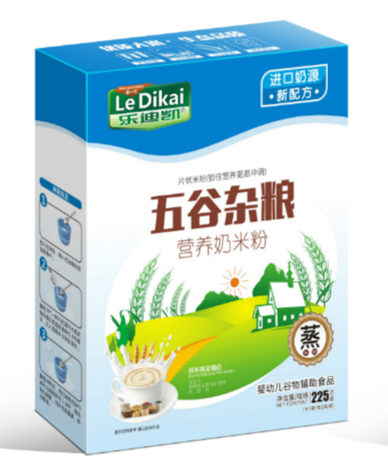 乐迪凯五谷杂粮营养奶米粉