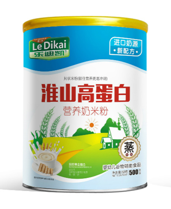 乐迪凯淮山高蛋白营养奶米粉