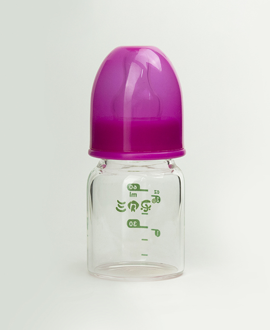 优贝源奶瓶三贝乐标口玻璃奶瓶代理,样品编号:80627