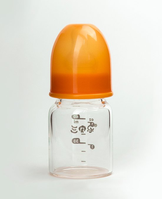 优贝源奶瓶三贝乐标口玻璃奶瓶代理,样品编号:80628