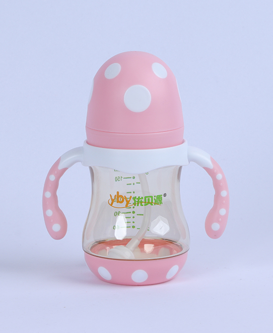 优贝源奶瓶PPSU蘑菇头奶瓶180ml代理,样品编号:80629