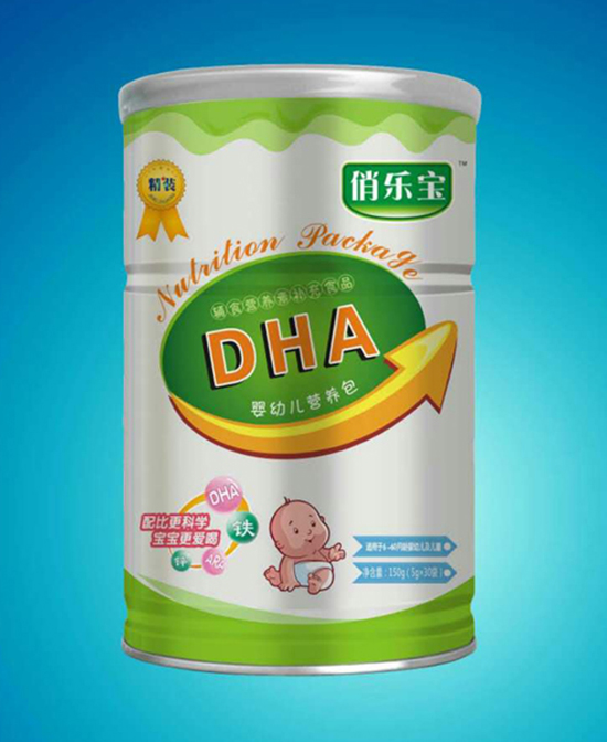 俏乐宝营养品DHA婴幼儿营养包代理,样品编号:80690