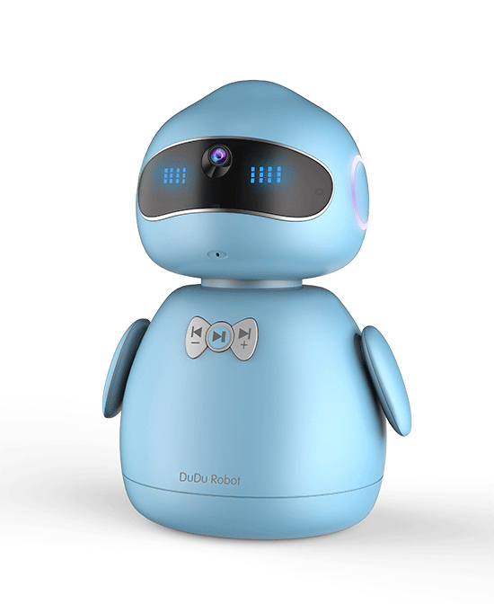 嘟嘟机器人儿童情感教育机器人 蓝代理,样品编号:81093