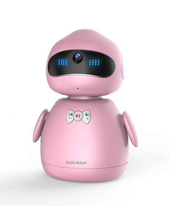 嘟嘟机器人儿童情感教育机器人 粉代理,样品编号:81095