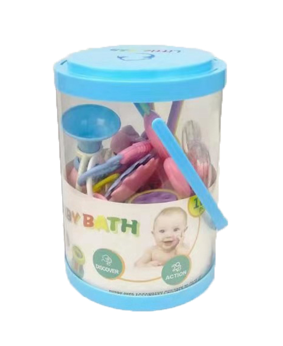 小贝圣玩具精装版婴幼儿桶装益智感官认知玩具代理,样品编号:82716