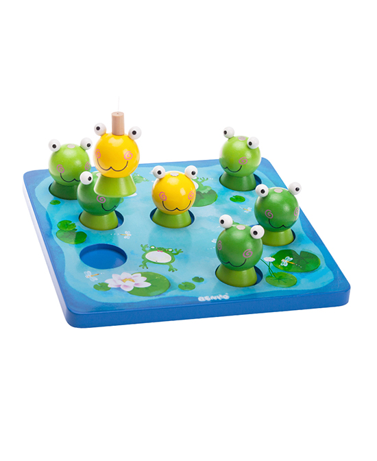 木玩世家玩具钓青蛙游戏 木制儿童玩具亲子代理,样品编号:84837