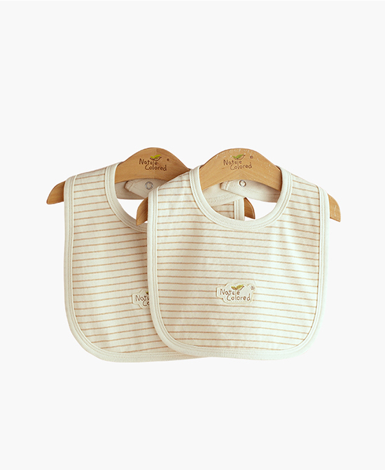 本色棉童装婴儿纯棉口水巾代理,样品编号:85775