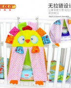 开心美猴王Happy Monkey 婴儿玩具 多功能宝宝收纳袋  毛绒玩具批发厂家