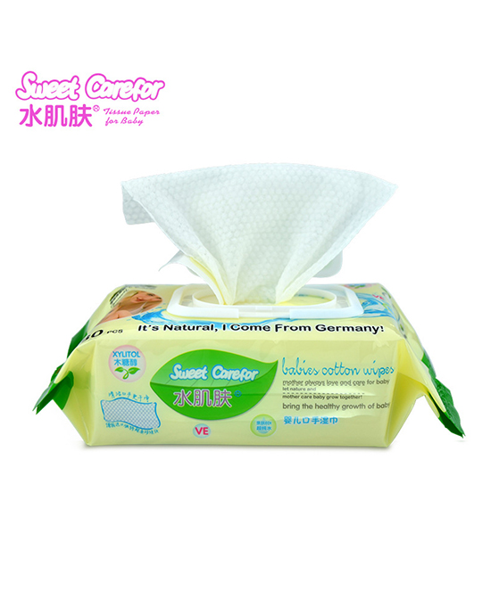 水肌肤湿巾婴儿手口专用湿巾代理,样品编号:99057