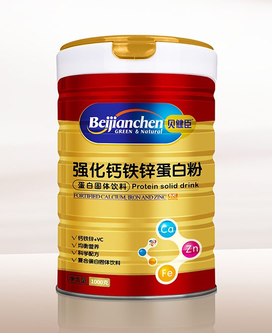 贝健臣强化钙铁锌蛋白粉