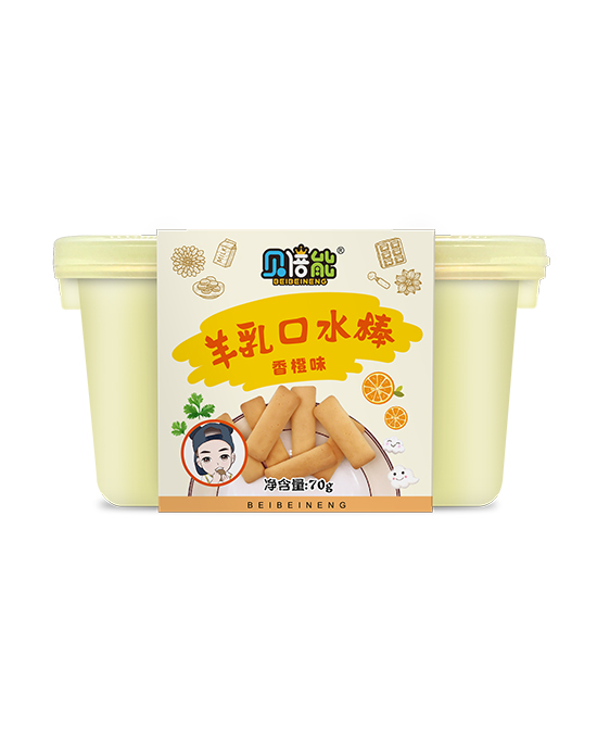 贝倍能零食羊乳口水棒香橙味代理,样品编号:91776