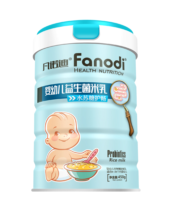 凡诺迪婴幼儿水苏糖护畅益生菌米乳