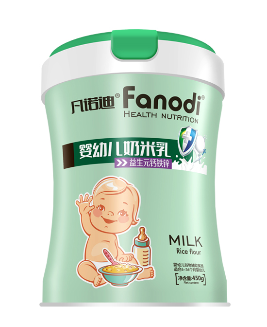 凡诺迪婴幼儿益生元钙铁锌奶米乳