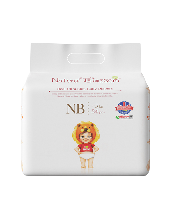 自然花蕾婴幼儿纸尿裤NB34