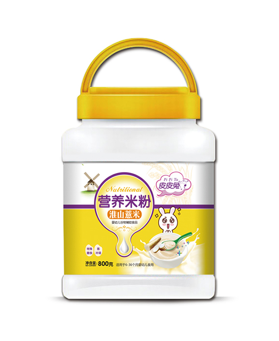 皮皮兔营养辅食淮山薏米营养米粉代理,样品编号:95379