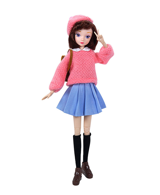 可儿娃娃玩具贝雷帽多款造型换装洋娃娃代理,样品编号:97363