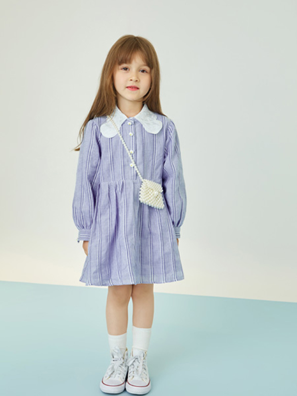 贝甜童装2020秋冬紫色公主连衣裙代理,样品编号:96600