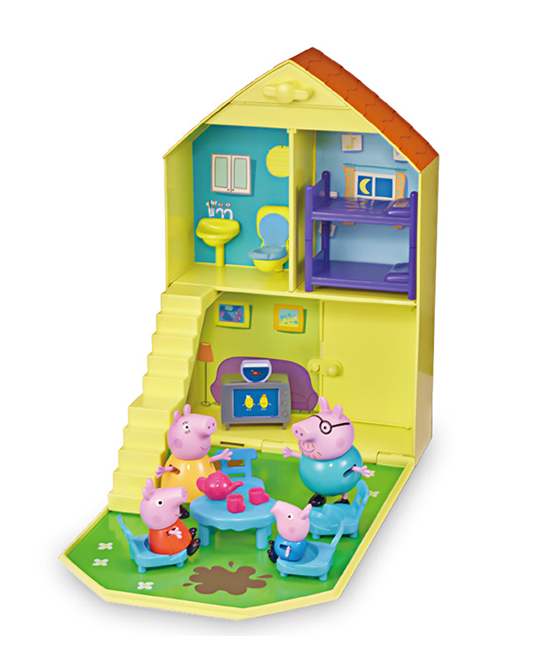 小猪佩奇玩具上楼梯欢乐房屋代理,样品编号:97009