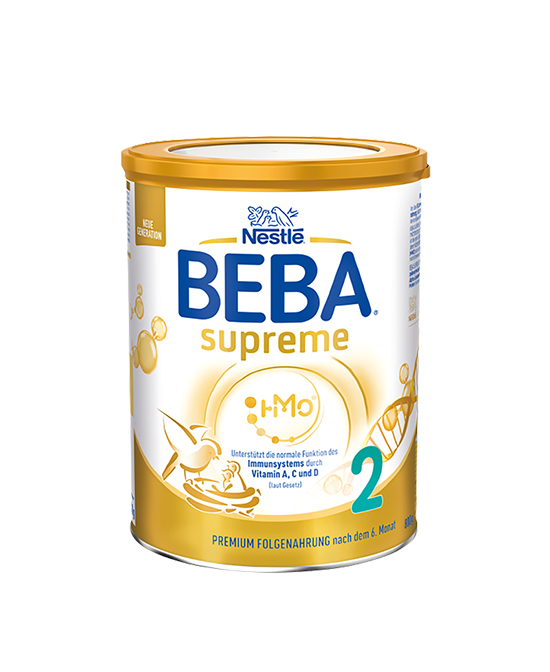 BEBA奶粉至尊新版五种HMO高端婴幼儿奶粉2段代理,样品编号:105250