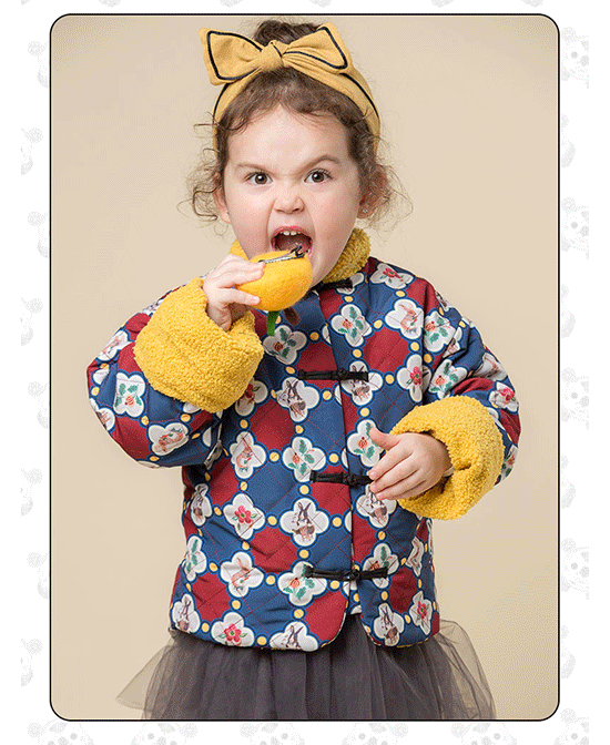 年衣婴童服饰儿童棉袄代理,样品编号:105642