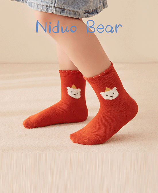 尼多熊婴童服饰配件宝宝袜子代理,样品编号:105662