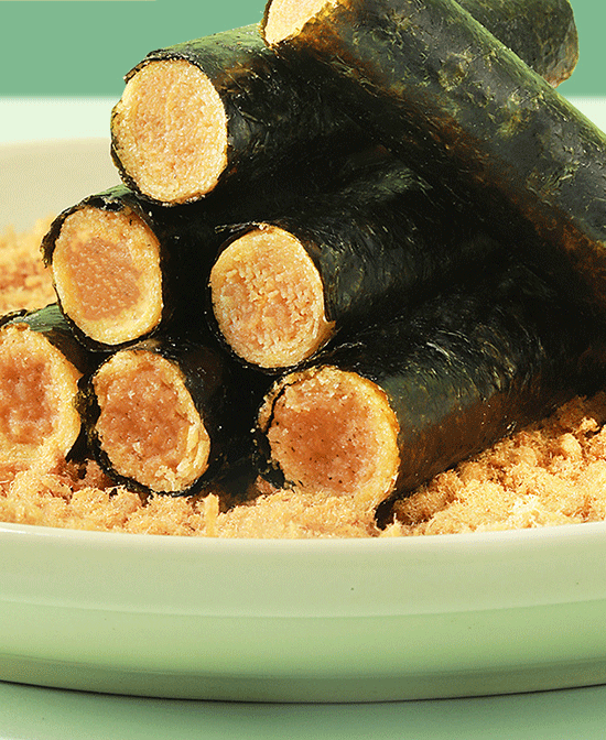 良品小食仙海苔肉松卷