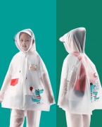 玉山美斯TPU儿童雨衣分体式套装